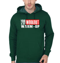 Load image into Gallery viewer, FunkyTradition Your Workout Is My Warm Up Green Hoodies