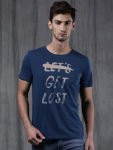 Load image into Gallery viewer, Lets Get Lost Round Neck Mens Half Sleeves T-shirt- KidsFashionVilla