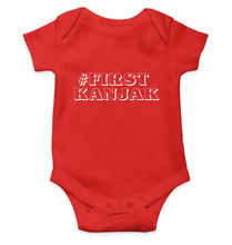 Load image into Gallery viewer, First Kanjak Rompers for Baby Girl- KidsFashionVilla