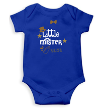 Load image into Gallery viewer, Custom Date Little Mister New Year Rompers for Baby Boy- KidsFashionVilla