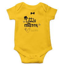 Load image into Gallery viewer, Custom Date Little Mister New Year Rompers for Baby Boy- KidsFashionVilla