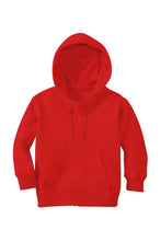 Load image into Gallery viewer, Girl Plain Red Hoodie-KidsFashionVilla