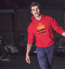Load image into Gallery viewer, Kings Are Born In October Men Hoodies-KidsFashionVilla