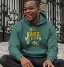 Load image into Gallery viewer, Kings Are Born In October Men Hoodies-KidsFashionVilla