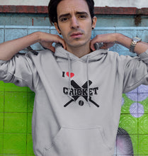 Load image into Gallery viewer, I Love Cricket Fever Men Hoodies-KidsFashionVilla