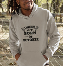 Load image into Gallery viewer, Legends are Born in October Men Hoodies-KidsFashionVilla