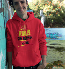 Load image into Gallery viewer, Kings Are Born In April Men Hoodie For Men-KidsFashionVilla