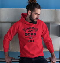 Load image into Gallery viewer, Legends are Born in July Men Hoodies-KidsFashionVilla