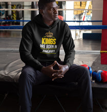 Load image into Gallery viewer, Kings Are Born In January Men Hoodies-KidsFashionVilla