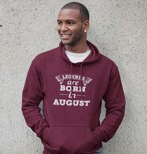 Load image into Gallery viewer, Legends are Born in August Men Hoodies-KidsFashionVilla