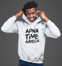 Load image into Gallery viewer, Apna Time Aayega Men Hoodies-KidsFashionVilla