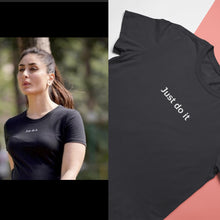 Load image into Gallery viewer, Just Do It Kareena Kapoor Celebrity T-shirt- KidsFashionVilla