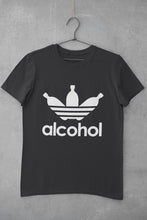 Load image into Gallery viewer, Alcohol Women Half Sleeves T-shirt- FunkyTeesClub - Funky Tees Club