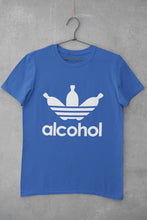 Load image into Gallery viewer, Alcohol Women Half Sleeves T-shirt- FunkyTeesClub - Funky Tees Club