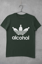 Load image into Gallery viewer, Alcohol Women Half Sleeves T-shirt- FunkyTeesClub - Funky Tees Club