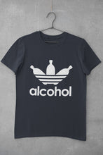 Load image into Gallery viewer, Alcohol Women Half Sleeves T-shirt- FunkyTeesClub - Funky Tees Club