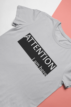 Load image into Gallery viewer, Attention I Am Here Prachi Desai Celebrity T-shirt- KidsFashionVilla