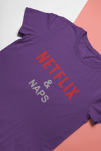 Load image into Gallery viewer, Netflix And Naps Shefali Jariwala Celebrity T-shirt- KidsFashionVilla