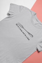 Load image into Gallery viewer, Life Is A Soup And Im Fork Mens Half Sleeves T-shirt- KidsFashionVilla