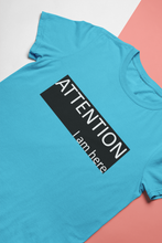 Load image into Gallery viewer, Attention I Am Here Prachi Desai Celebrity T-shirt- KidsFashionVilla