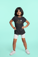 Load image into Gallery viewer, First New Year With Mamma Papa Half Sleeves T-Shirt For Girls -KidsFashionVilla