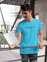 Load image into Gallery viewer, Down To Earth Quotes Mens Half Sleeves T-shirt- KidsFashionVilla