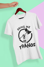 Load image into Gallery viewer, Bring Me Thanos Women Half Sleeves T-shirt- FunkyTeesClub - Funky Tees Club