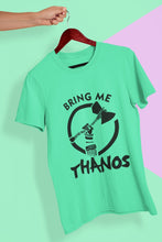 Load image into Gallery viewer, Bring Me Thanos Women Half Sleeves T-shirt- FunkyTeesClub - Funky Tees Club