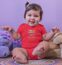 Load image into Gallery viewer, Donut Worry Be Happy Rompers for Baby Girl- FunkyTradition FunkyTradition