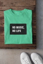 Load image into Gallery viewer, No Music No Life Women Half Sleeves T-shirt- KidsFashionVilla
