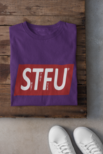 Load image into Gallery viewer, Shut The Fuss Up Women Half Sleeves T-shirt- KidsFashionVilla