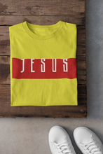 Load image into Gallery viewer, Jesus Mens Half Sleeves T-shirt- KidsFashionVilla