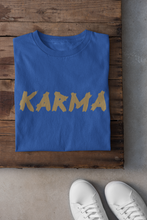 Load image into Gallery viewer, Karma Mens Half Sleeves T-shirt- KidsFashionVilla