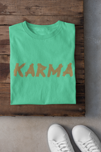 Load image into Gallery viewer, Karma Mens Half Sleeves T-shirt- KidsFashionVilla