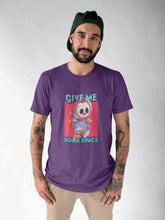 Load image into Gallery viewer, Give Me Some Space Mens Half Sleeves T-shirt- KidsFashionVilla