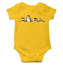 Load image into Gallery viewer, Funny Penguins Looking Abstract Rompers for Baby Girl- FunkyTradition FunkyTradition