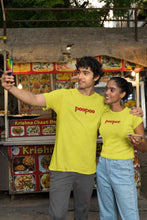 Load image into Gallery viewer, PeePee PooPoo Lovey Dovey Couple Half Sleeves T-Shirts -KidsFashionVilla