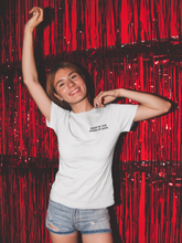 Load image into Gallery viewer, Made In The Image Of God Women Half Sleeves T-shirt- KidsFashionVilla