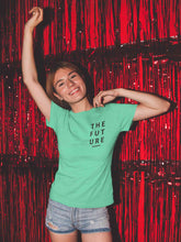 Load image into Gallery viewer, Future Women Half Sleeves T-shirt- KidsFashionVilla