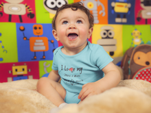 Load image into Gallery viewer, I Love My Nana Nani Rompers for Baby Boy- KidsFashionVilla
