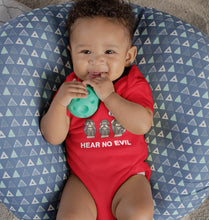 Load image into Gallery viewer, Hear no evil Rompers for Baby Boy- FunkyTradition FunkyTradition