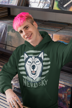 Load image into Gallery viewer, Husky glasses Men Hoodies-KidsFashionVilla