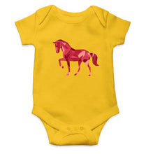 Load image into Gallery viewer, Horse Abstract Rompers for Baby Girl- FunkyTradition FunkyTradition