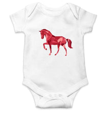 Load image into Gallery viewer, Horse Abstract Rompers for Baby Girl- FunkyTradition FunkyTradition