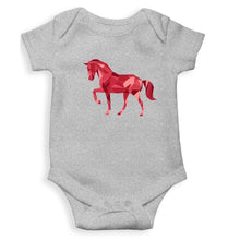 Load image into Gallery viewer, Horse Abstract Rompers for Baby Girl- FunkyTradition FunkyTradition