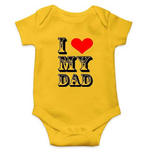Load image into Gallery viewer, I Love My Dad Rompers for Baby Boy- FunkyTradition FunkyTradition