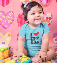 Load image into Gallery viewer, I Love My Dad Rompers for Baby Girl- FunkyTradition FunkyTradition