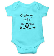 Load image into Gallery viewer, I Love my Nani Rompers for Baby Girl- FunkyTradition FunkyTradition