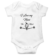 Load image into Gallery viewer, I Love my Nani Rompers for Baby Girl- FunkyTradition FunkyTradition
