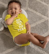 Load image into Gallery viewer, Keep Calm and Play PUBG Rompers for Baby Boy- FunkyTradition FunkyTradition